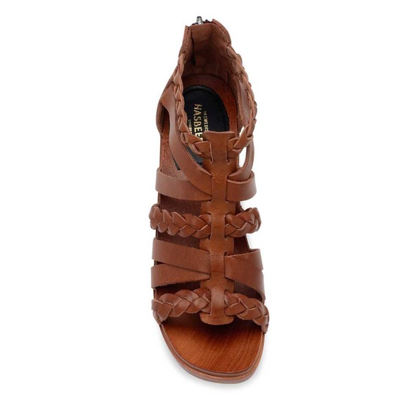 Swedish Hasbeens Gladiator Sandals - Cognac - 39 - Picture 2 of 10